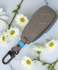 Bao da chìa khoá Mercedes 223 2